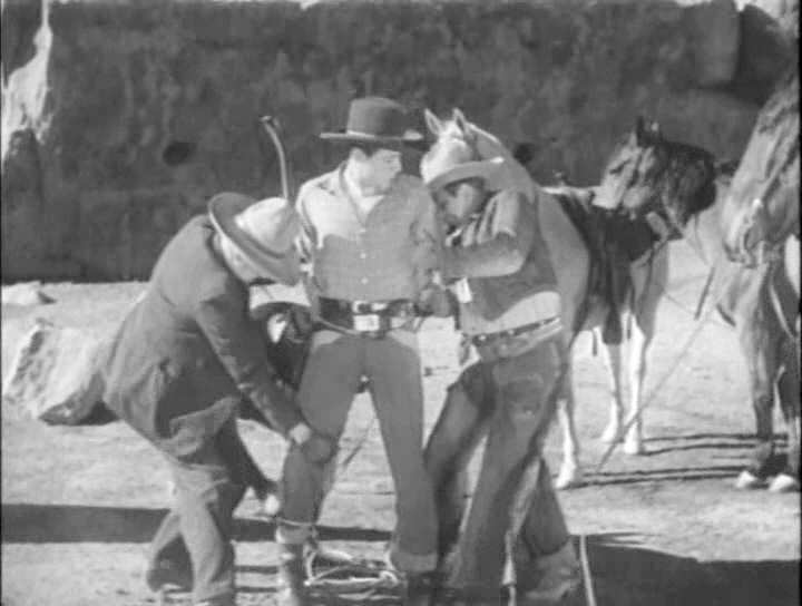 Guys in Trouble - Robert Livingston in Hit the Saddle (1937)